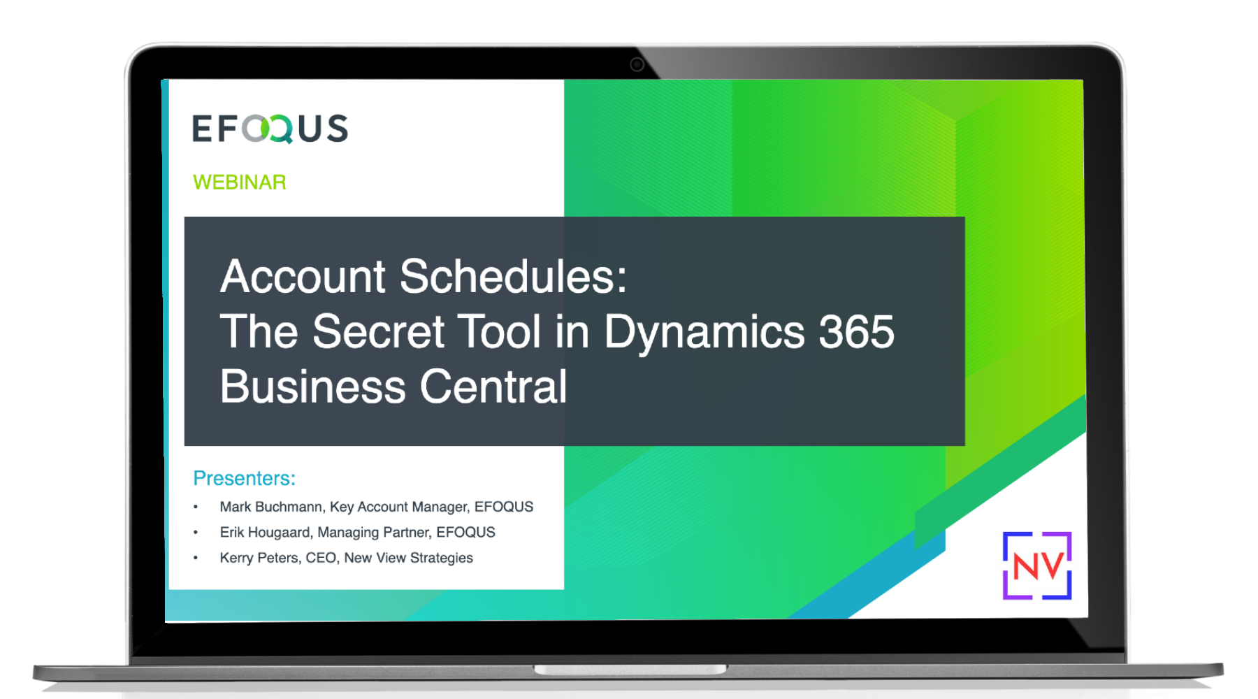 Microsoft Dynamics 365 events - account schedules webinar