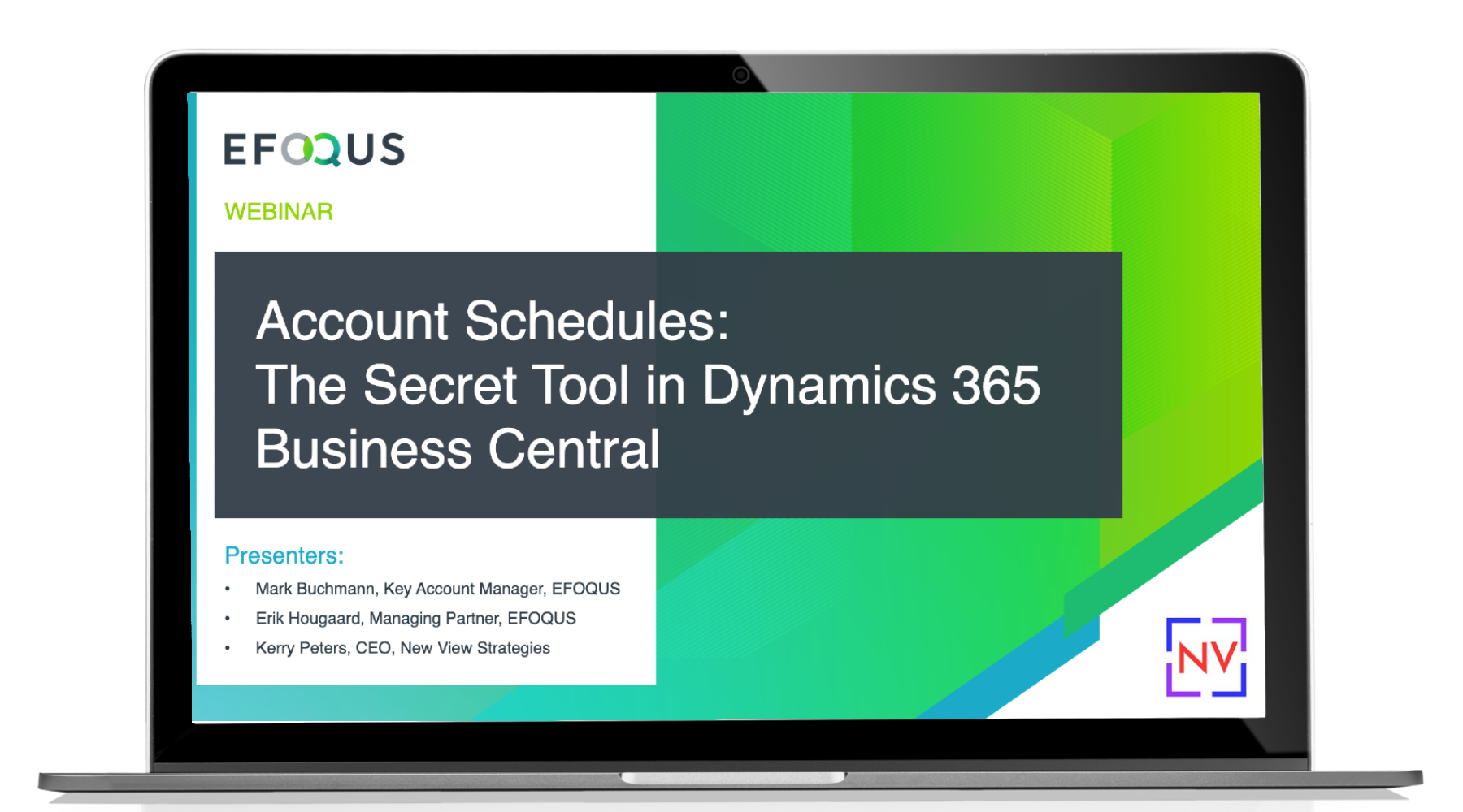 account schedules webinar