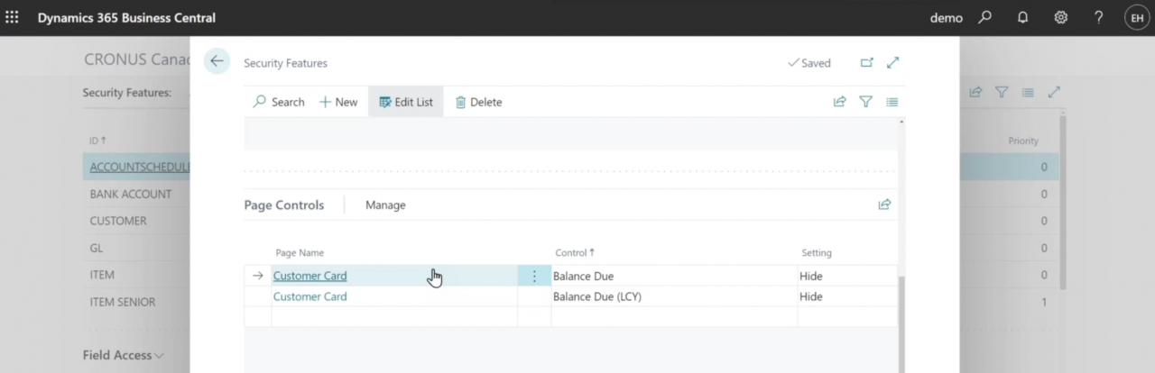 Controlling User Permission in Dynamics 365 Business Central - EFOQUS