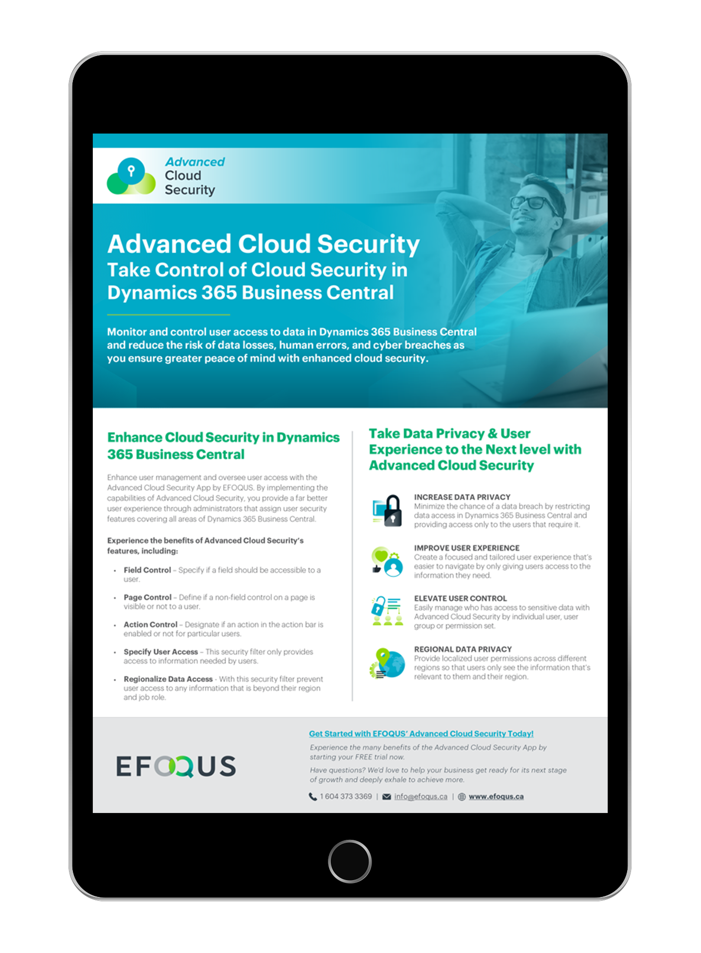 EFOQUS - advanced cloud security guide - microsoft dynamics 365 resource